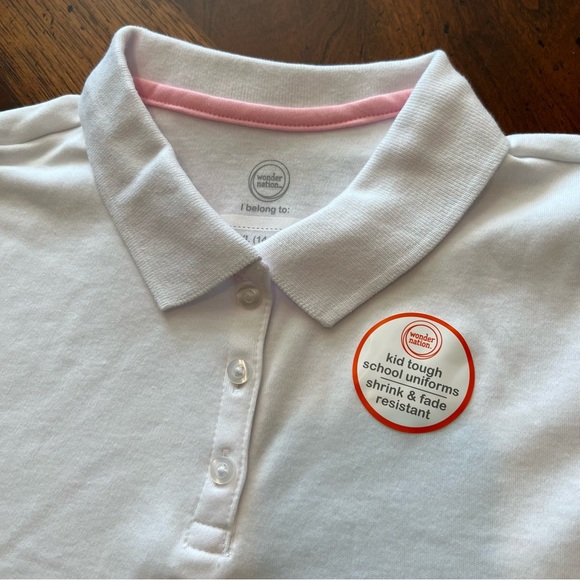 Big Girls Uniform Tops - Picture 3 of 3